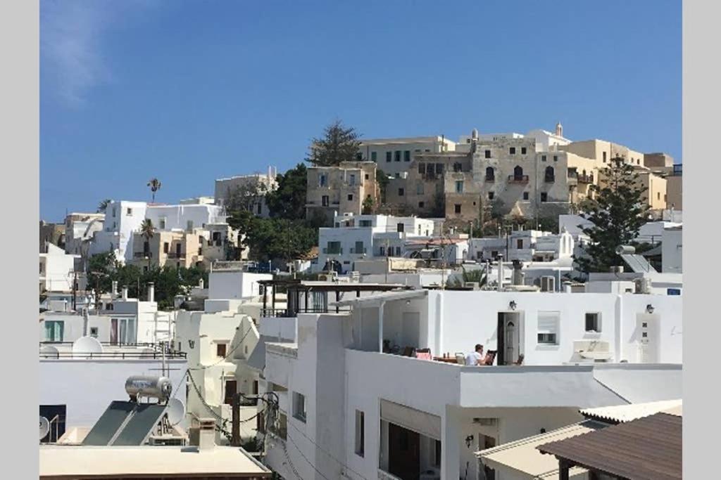 Naxos Best View Apartment Naxos City Exteriör bild