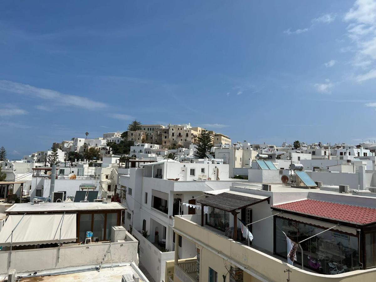 Naxos Best View Apartment Naxos City Exteriör bild